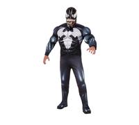 Mens Venom Costume Deluxe Adult Marvel Universe Villian Spider-Man Superhero