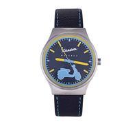 Men's Vespa watches Analog Watch with Blue dial, Quartz Movement and Blue Leather Strap. 100% Made in Italy Model VA-IR04-SS-04BL-CP