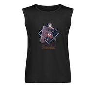 Men's Vest Bofuri Anime Stylish Shirt, Tee [Shirt, Tee] Bufuri Men's Sleeveless T Shirt Casual Tops Clothing Black L