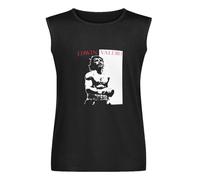 Men's Vest Edwin Valero Scarface Style Boxing Men's Sleeveless T Shirt Casual Tops Clothing Black S