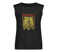 Men's Vest Hawkwind Doremi Men's Sleeveless T Shirt Casual Tops Clothing Black XL