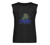 Men's Vest Men's Kyuss Band Blues for The Red Sun S Men's Sleeveless T Shirt Casual Tops Clothing Black XXL