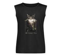 Men's Vest Summoning Old Mornings Dawn Metal Austrian Band -2XL Large Men's Sleeveless T Shirt Casual Tops Clothing Black XL