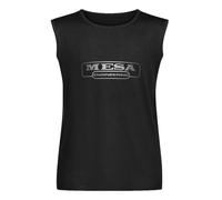 Men's Vest Tank Fengyan Men's Mesa Boogie Logo Shirts Tee, T Shirt Men's Sleeveless T Shirt Casual Tops Clothing Black S
