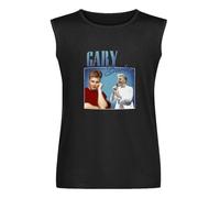 Men's Vest Tank Gary Barlow Appreciation Unisex Men's Sleeveless T Shirt Casual Tops Clothing Black L