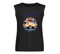 Men's Vest Tank Nana Damen Big Show Action Figure Men's Sleeveless T Shirt Casual Tops Clothing Black XXL