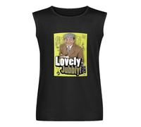 Men's Vest Tank Only Fools & Horses Lovely Jubbly Men Women Unisex Top Shirt, Tee Men's Sleeveless T Shirt Casual Tops Clothing Black XXL