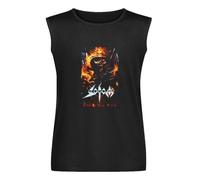 Men's Vest Tank Sodom Band Decision Day Album Cover Men's Sleeveless T Shirt Casual Tops Clothing Black XXL