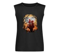 Men's Vest Tank T-Shirt Kingdom Hearts Shadows Men's Sleeveless T Shirt Casual Tops Clothing Black S