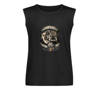 Men's Vest Tank T-Shirt United States Marines Corps USMC Bulldog Black Bulldog Tshirt Men's Sleeveless T Shirt Casual Tops Clothing Black L