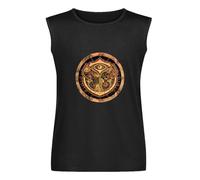 Men's Vest Tank Tomorrowland T-Shirt Graphic Top Printed Tee Shirt for Men's Sleeveless T Shirt Casual Tops Clothing Black L