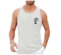 Mens Vest Tank Tops Hooded Gym Shirt Sleeveless Plain Color Running Athletic Sports Muscle Bodybuilding Tshirts Tank top Vests for Men UK Mens Vests Thermal Mens Smart Shirts Long Sleeve A-White
