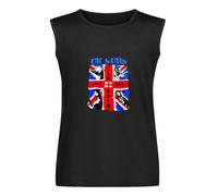 Men's Vest Tank UK Subs London Punk Rock Men's Sleeveless T Shirt Casual Tops Clothing Black