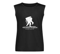 Men's Vest Tank Wounded Warrior Project T Shirt Men's Sleeveless T Shirt Casual Tops Clothing Black 3XL