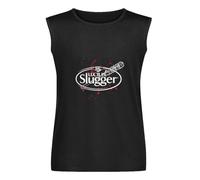 Men's Vest TankLucille Slugger Mens T Shirt Negan Zombie Walking Tv Show Dead Saviors Retro Men's Sleeveless T Shirt Casual Tops Clothing Black 3XL