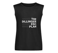 Men's Vest TankThe Dillinger Escape Plan Men's Men's Sleeveless T Shirt Casual Tops Clothing Black L