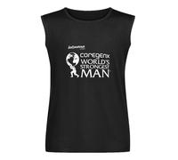 Men's Vest TankWorlds Strongest Man 2017 Replica T-Shirt - X - Mf - Eddie Hall Wsm Men's Sleeveless T Shirt Casual Tops Clothing Black XL