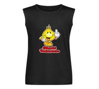 Men's Vest World Industries Custom Skateboarding Men's Short Sleeve Casual Street Wear Size M Men's Sleeveless T Shirt Casual Tops Clothing Black M