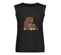 Men's Vest YDRO Sassy You Druggo Sasquatch The Big LEZ Show Mens Tee Shirt Large Men's Sleeveless T Shirt Casual Tops Clothing Black S
