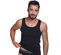 Men's Vest Zeus by Lisca 031006 S-2XL Black or Graphite Grey