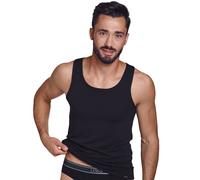 Men's Vest Zeus by Lisca 031006 S-2XL Black or Graphite Grey