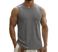 Mens Vests Sleeveless Breathable Sports Fitness Base Shirt Wide Shoulder Training T-Shirt Plus Size Lightweight Drying Tank Tops Tshirts Shirts for Everyday Athletic Wear Running