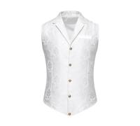 Mens Victorian Suit Vest Steampunk Jacket Sleeveless Corset Tuxedo Formal Waistcoat Renaissance Medieval Pirate Vests