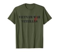 Mens Vietnam Veteran Shirts for Men, Vietnam War Veteran T-Shirt