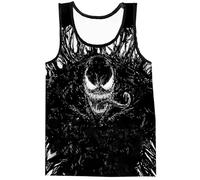 Men's Viking Armor Valknut Vest, Norse Mythology 3D Printed Celtic Wolf Crow Totem Pagan Outdoor Street Vest