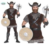 Mens Viking Man Fancy Dress Costume Viking Warrior Outfit New fg