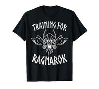 Mens Viking Train For Ragnarok Gym T-Shirt Tee T-Shirt