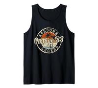 Mens Vintage 1933 93yr 93rd Birthday Gifts for Men 93 Years Old Tank Top