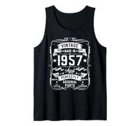 Mens Vintage 1957 68 Years Old Gifts for Men 68yr 68th Birthday Tank Top