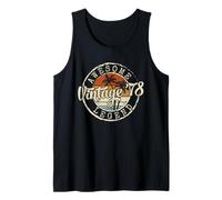 Men's Vintage 1978 48yr 48th Birthday Gifts for Men 48 Years Old Tank Top