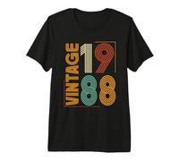 Mens Vintage 1988 Tshirt Men Limited Edition Bday 1988 Birthday Premium T-Shirt