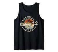 Men's Vintage 2002 24yr 24th Birthday Gifts for Men 24 Years Old Tank Top