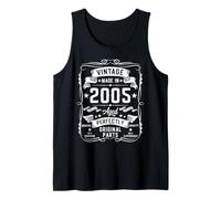 Mens Vintage 2005 20 Years Old Gifts for Men 20yr 20th Birthday Tank Top