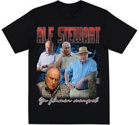 Men's Vintage ALF Stewart - Home & Away Homage T-Shirt Funny 90s Tee Men's T-Shirts Black M