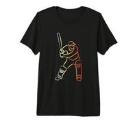 Mens Vintage Cricket Player Cricket Lover Gentleman's Game Premium T-Shirt