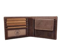 Men's Vintage Leather RFID Wallet - Ultra Slim, 4 Card Compartments, 2 Additional Card Pockets, Large Banknote/Receipt Compartment - Compact 12 x 10 x 1 cm - Anti-Piracy Protection