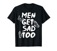 Mens Vintage Men get sad too T-Shirt