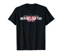 Mens Vintage Men get sad too T-Shirt