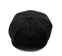 Men's Vintage Newsboy Herringbone Cap British Style Hat Winter Hat （20 Designs） (5)