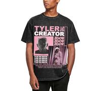 Men's Vintage T Shirt Tyler Print The Cotton Creator T-Shirt Short Sleeve Novelty Black Tee Tops Round Neck Blouse Tshirt for Men Big Boys Fans Merch Gifts