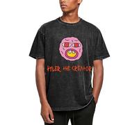 Men's Vintage T Shirt Tyler Print The Cotton Creator T-Shirt Short Sleeve Novelty Black Tee Tops Round Neck Blouse Tshirt for Men Big Boys Fans Merch Gifts
