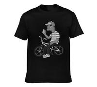 Men's Vintage T Shirt Tyler Print The Cotton Creator T-Shirt Short Sleeve Novelty Black Tee Tops Round Neck Blouse Tshirt for Men Big Boys Fans Merch Gifts