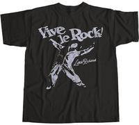 Men's Vive Le Rock Worn by Sid Vicious T Shirt Black