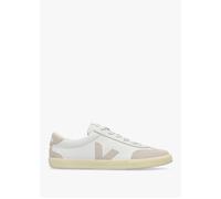 Men's Volley O.T Leather White Natural Trainers - White Suede / 6