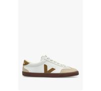Men's Volley O.T Leather White Tent Bark Trainers - Tan Suede / 7