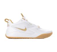 Nike HyperAce 3 Volleyball Shoes (FQ7074-105, White/Photon Dust/M), White Metallic Gold Photon Powder, 10 UK